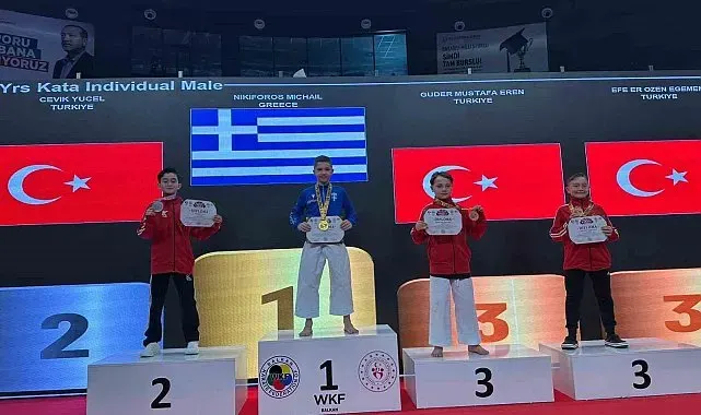 Yücel Çevik Balkan ikincisi oldu