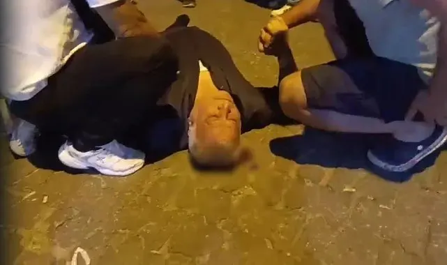 Çıkan kavgada başından yaralandı, kanlar içinde yerde kaldı