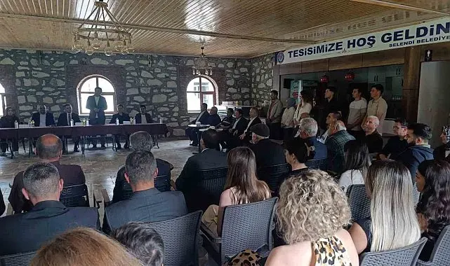 Selendi'de bayramlaşma programı düzenlendi