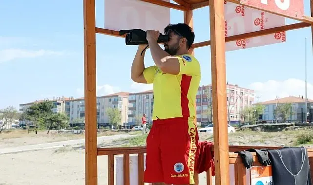 Sakarya'da bayramda cankurtaranların hayat nöbeti