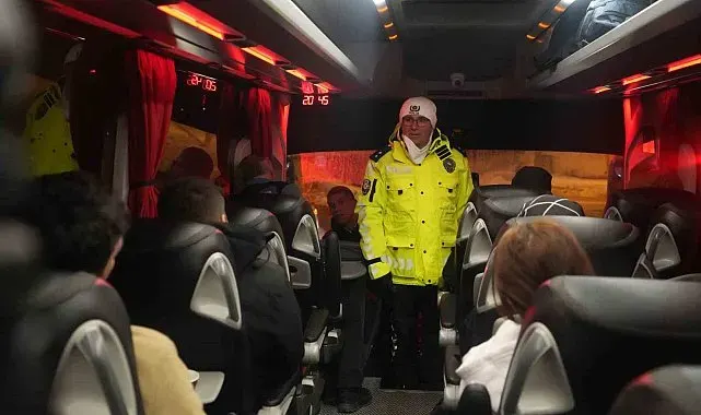 Bayburt'ta emniyet ekipleri bayram mesaisinde