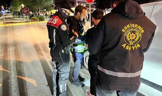 Eskişehir'de bayram öncesi geniş çaplı asayiş ve trafik uygulaması
