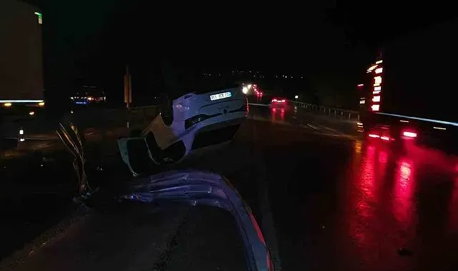Afyonkarahisar'da trafik kazası: 3 yaralı