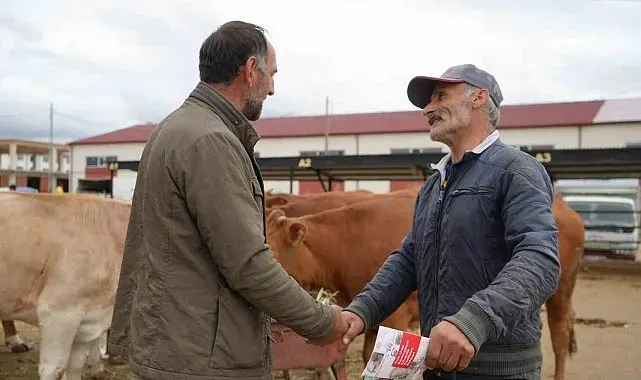 Bayburt kurban pazarında arife hareketliliği