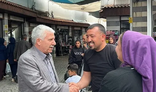 Başkan Karamehmetoğlu esnaf ve vatandaşlarla buluştu