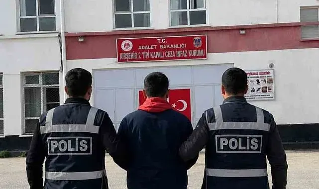10 dosyadan aranan hükümlü Kırşehir'de yakalandı