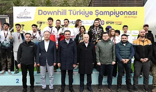 Downhill Türkiye Şampiyonası'nda madalyalar sahibini buldu