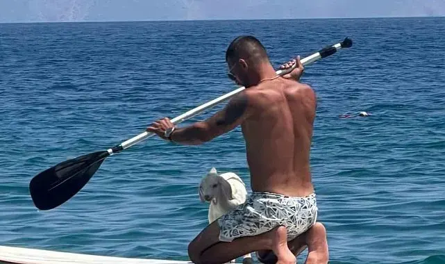 Kanodaki keçi yavrusu ilgi odağı oldu
