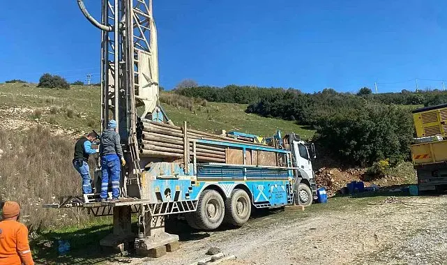 Aydın Büyükşehir'den 25 yeni sondaj kuyusu