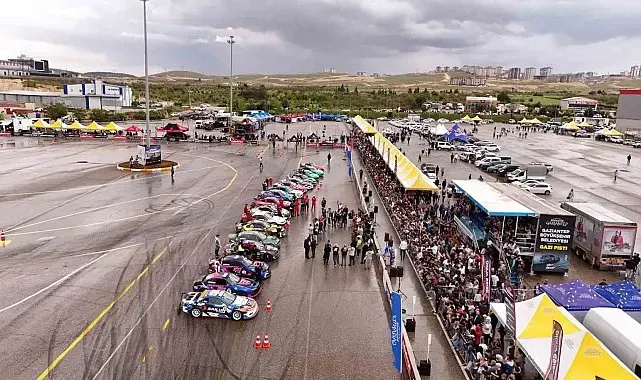 Gaziantep'te 2026 Türkiye Drift Şampiyonası düzenlendi