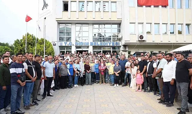 Didim Belediyesi'nde bayramlaşma programı gerekleştirildi