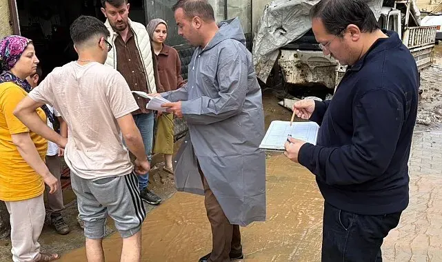 Köşk Sanayi Sitesi'nde selin yaraları sarılıyor