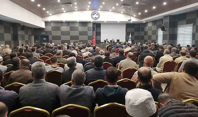 Elazığ'da din görevlileri bayram öncesi bir araya geldi