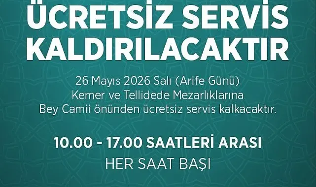 Efeler Belediyesi'nden ücretsiz ulaşım desteği