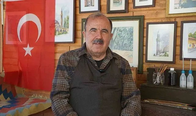 Suya yazılan sanatla yarım asır