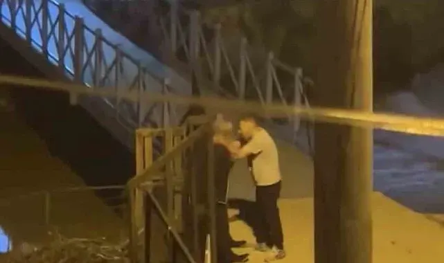 Bursa'da sokak ortasında kavga