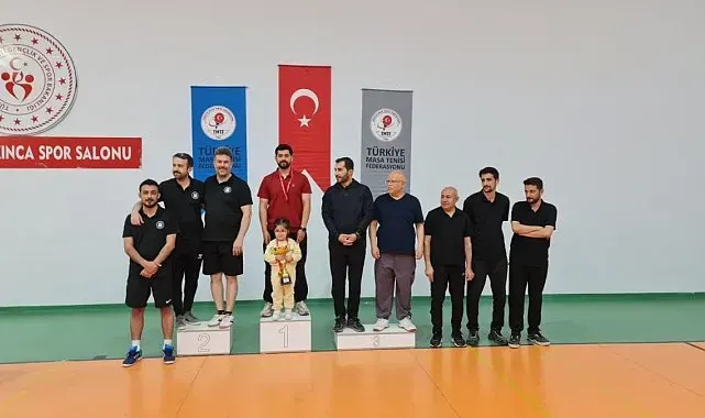 İnönü Üniversitesi, Masa Tenisi Kurumlar Ligi'nde Malatya ikincisi oldu