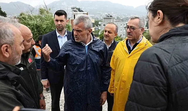 Başkan Öntürk, yağıştan etkilenen bölgelerde incelemelerde bulundu