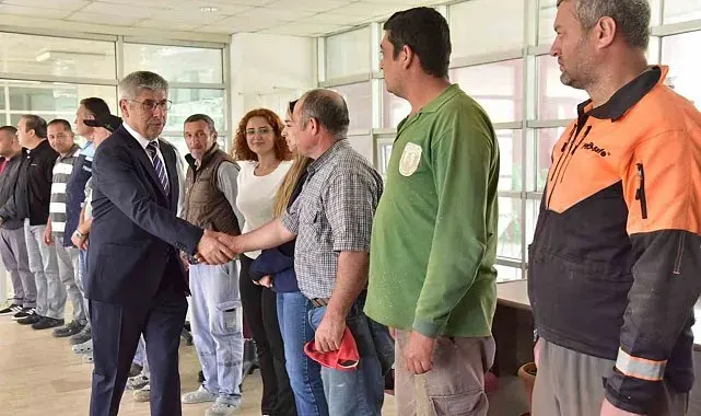 MSKÜ'de bayramlaşma töreni