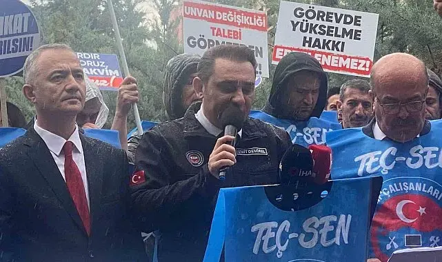 TEÇ-SEN Genel Başkanı Demirel: "Son yapılan unvan değişikliği sınavının üzerinden 5 yıldan fazla zaman geçmiştir"