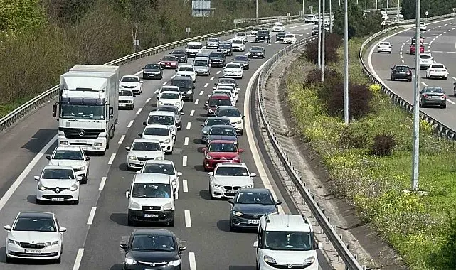 Düzce'de araç sayısı 164 bini geçti