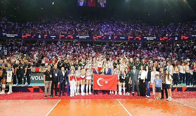 CEV Avrupa Şampiyonası'nda şampiyon Türkiye