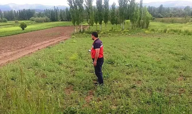 Gediz'de referans parsel tespit çalışmaları