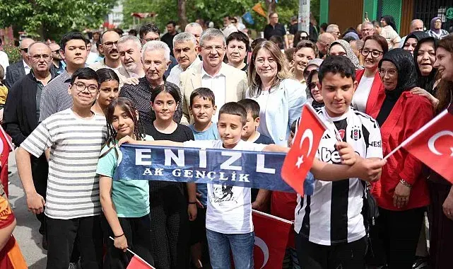 Denizli'de AK Parti'den coşkulu 19 Mayıs kutlaması
