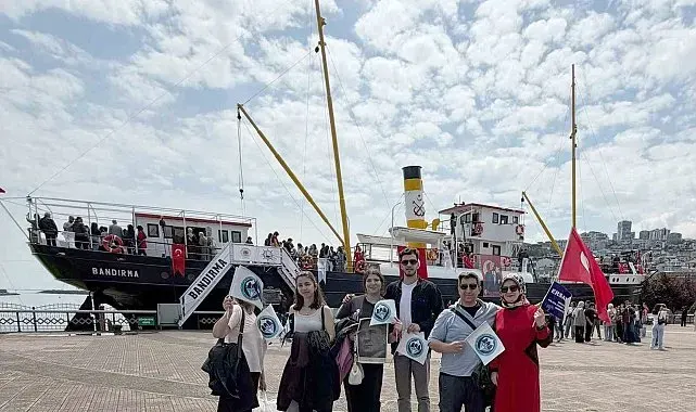 Erzurumlu gençler Samsun'a çıkarma yaptı