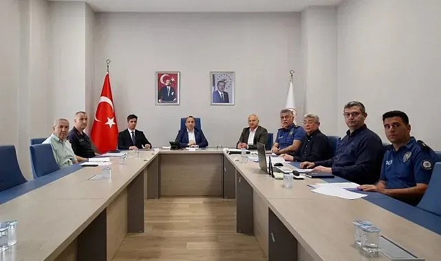 Çine'de okul güvenliği masaya yatırıldı
