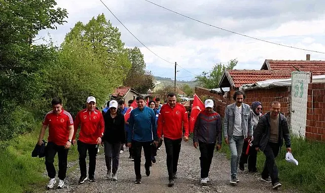 Bilecik'te doğa yürüyüşü gerçekleştirildi