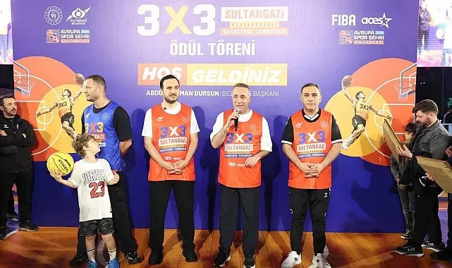 '3X3 Uluslararası Basketbol Turnuvası' nefes kesti