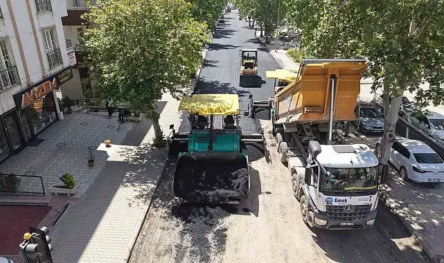 Kahramanmaraş'ta yollar asfaltlanıyor