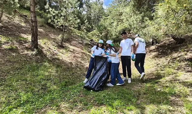 Dinar'da 'Orman Benim Kampanyası' etkinliği