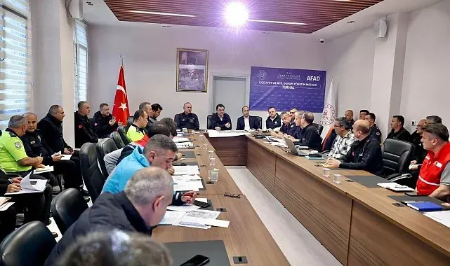 Tokat'ta sel alarmı: Alınan tedbirler masaya yatırıldı