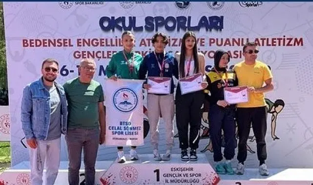 Aydınlı atletlerden Türkiye Şampiyonası'nda öenmli başarı