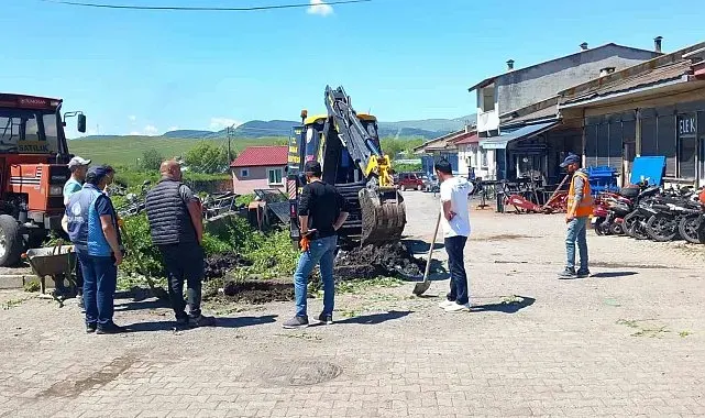 İlçede doğalgaz altyapı çalışmaları devam ediyor