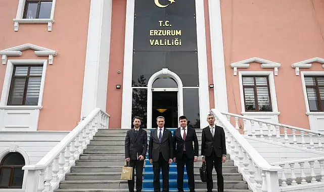 Azerbaycan Kars Başkonsolosu Zamin Aliyev Erzurum'da