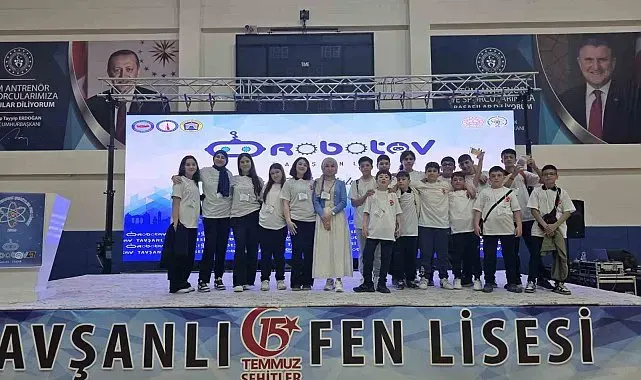 2026 ROBOTAV Ulusal Robot Yarışmasına Kütahya Ahteri İmam Hatip Ortaokulu damga vurdu