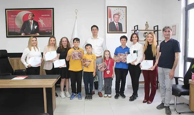 Köyceğiz'de akıl ve zeka oyunlarında il birincileri ödüllendirildi