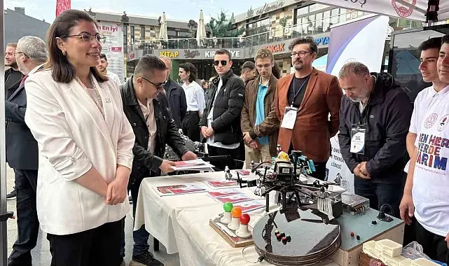 Meslek lisesi öğrencilerinin projeleri görücüye çıktı