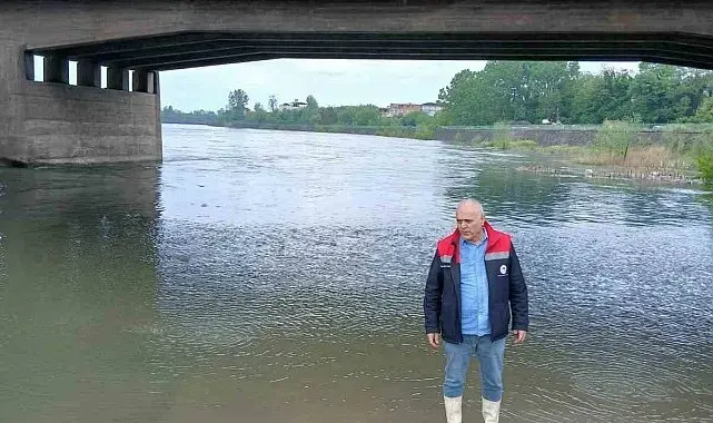 Çarşamba'da yağışların etkileri yerinde incelendi