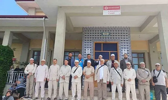 Emet'te 20 hacı adayı dualarla uğurlandı