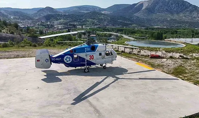 Bilecik'te orman yangınlarına karşı hava gücü artırıldı