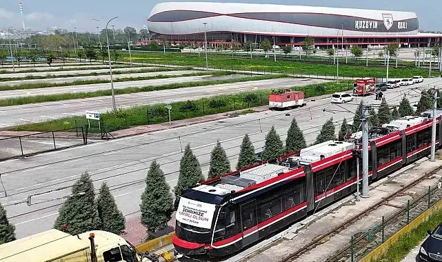 İlk yeni tramvay Samsun'da: Test süreci başlıyor