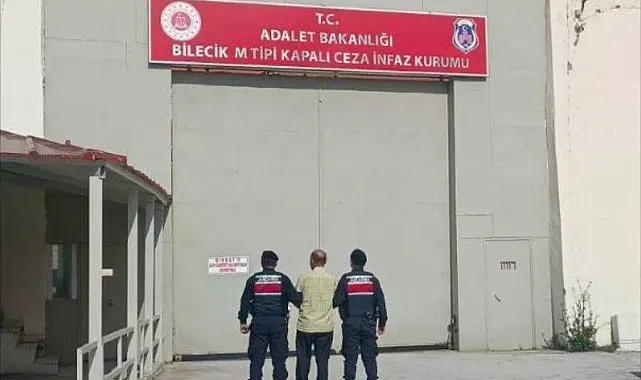 Bilecik'te 3 yıl 6 ay hapis cezası bulunan şahıs yakalandı