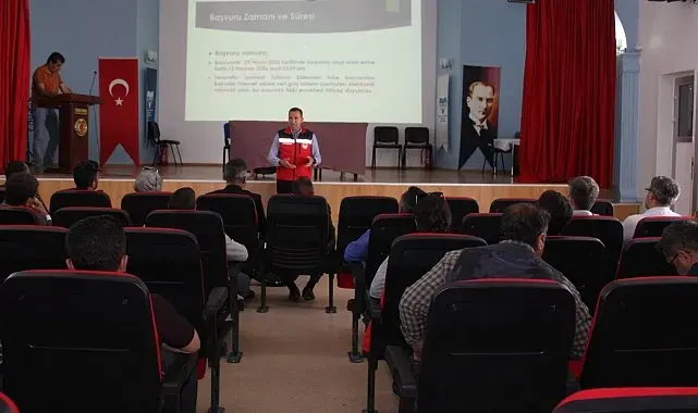 Dicle'de çiftçiler kırsal kalkınma yatırımlarının desteklemeleri hakkında bilgilendirildi