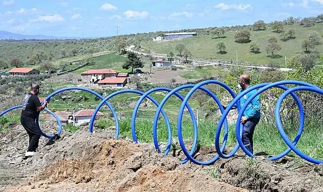 Kula'da 6,5 kilometrelik dev içme suyu hamlesi