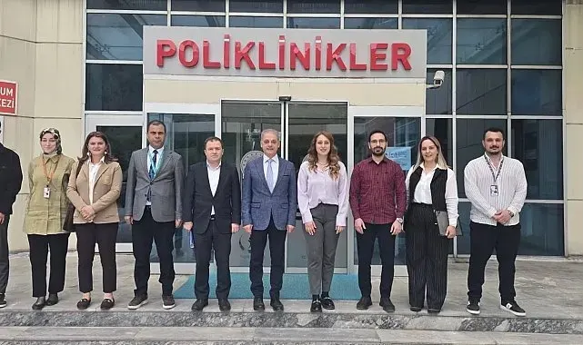 Tekin, Kemah Devlet Hastanesi'nde çalışmaları inceledi