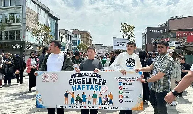 Engelliler Haftası yürüyüş ile başladı